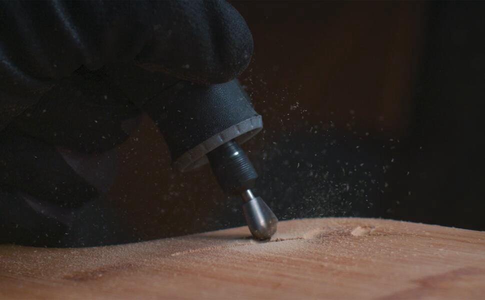 Dremel 134 5/16 inch Oval Shaped High Speed Cutter for Wood, Plastic, and Soft Metals