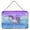 Blue, variant on Carolines Treasures BB7432DS812 Pink Unicorn Watercolor Wall or Door Hanging Prints 8x12 multicolor