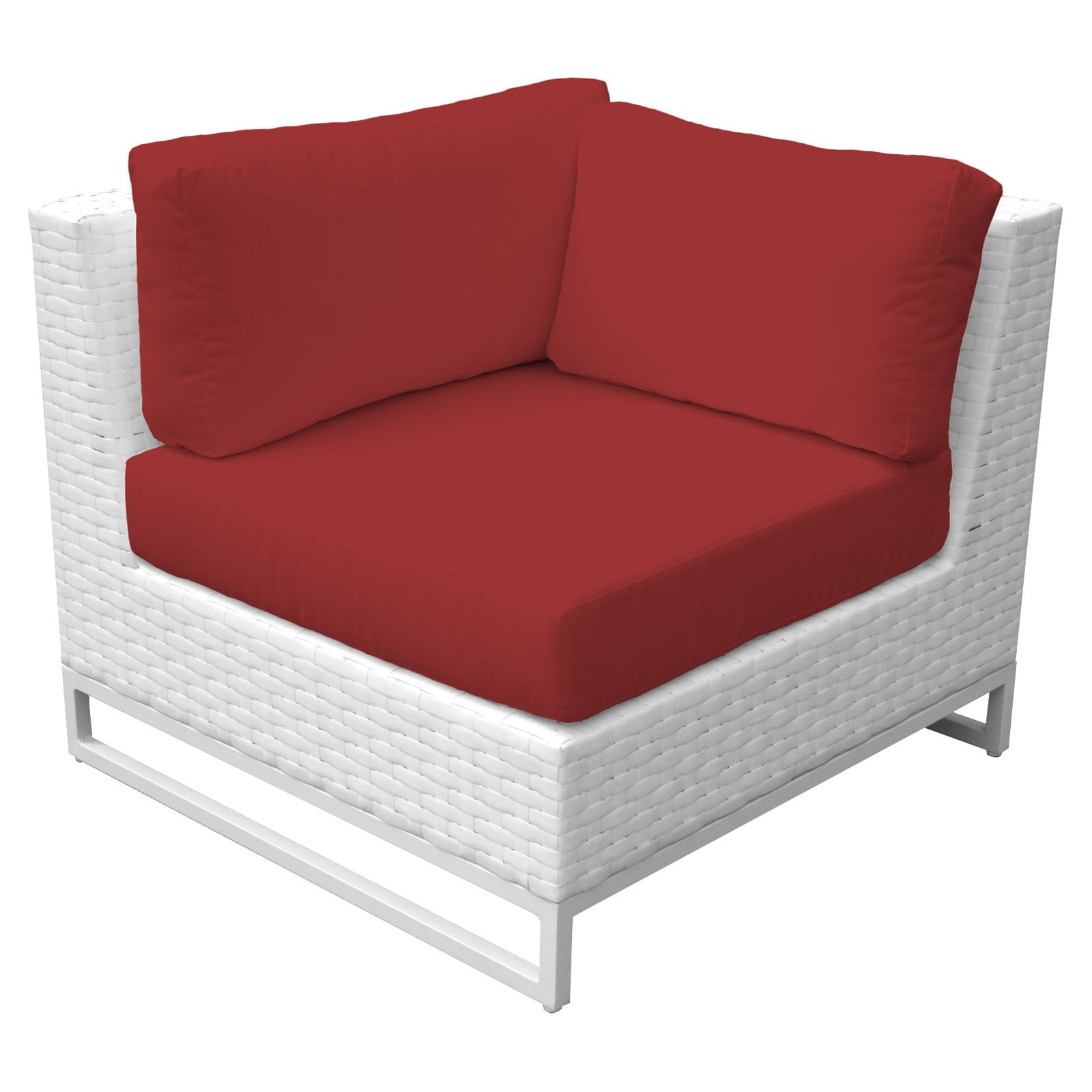 TK Classics Miami Outdoor Corner Sofa Set of 2