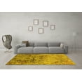 thumbnail image 3 of Ahgly Company Indoor Rectangle Oriental Yellow Industrial Area Rugs, 2' x 4', 3 of 4