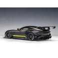 thumbnail image 4 of Aston Martin Vulcan Matt Black with Lime Green Stripes 1/18 Model Car by Autoart, 4 of 4