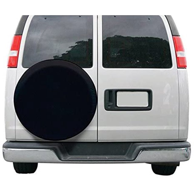 ShenMo Cubierta negra para llanta de automóvil Cubierta para llanta Cubierta para llanta de repuesto-16 pulgadas (75-80 cm) LingWen 9024715201676