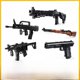 thumbnail image 1 of Bloques de construcción de armas de fuego, serie de rompecabezas para niños adultos, ensamblaje de bloques de construcción de partículas pequeñas, 1 of 1