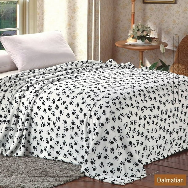 MicroPlush Printed Blanket Dalmatian