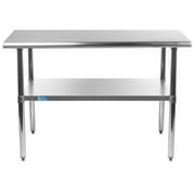 18” x 36” Stainless Steel Work Table with Undershelf | Food Prep NSF | Utility Work Station |