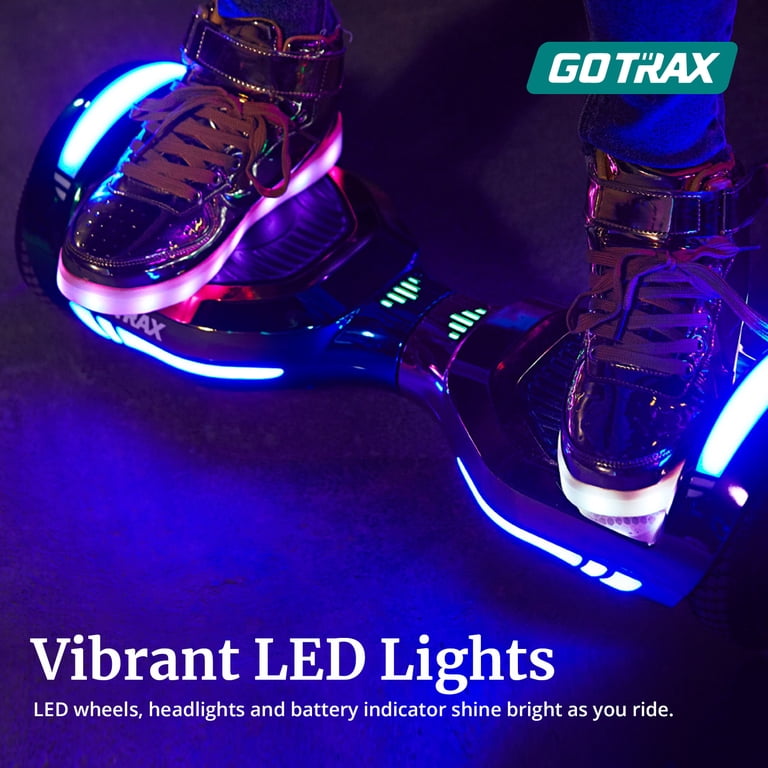 GOTRAX Glide Pro Bluetooth Hoverboard 6.5in LED Wheels Self