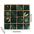 thumbnail image 3 of ToyKingdee Velvet Christmas Ornaments Set, Khaki Velvet Ornaments for Christmas Tree Decorations Shatterproof Flocked Hanging Balls for Xmas Holiday Party Wedding Home Decor, 3 of 6