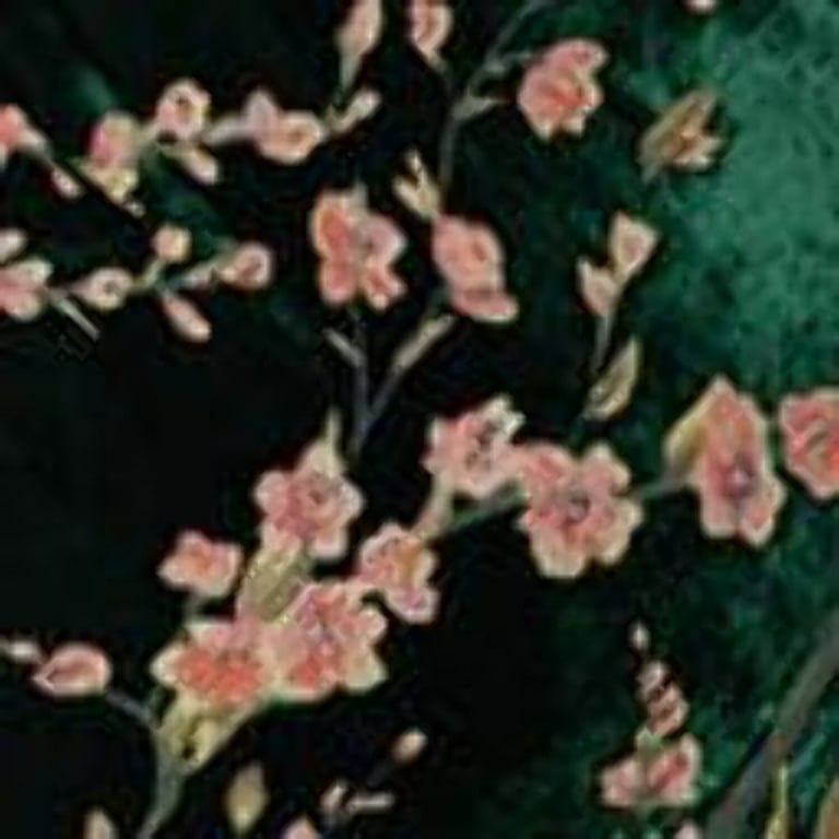 Unique Vintage Plus Size 1920s Emerald Velvet Floral Burnout