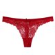thumbnail image 1 of Gibobby Braguita cintura alta Tanga encaje Color Cintura Bragas sexy Bowknot Solid Ladies Briefs Bragas mujer （Rojo， XL), 1 of 3