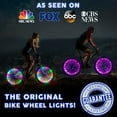 thumbnail image 4 of Activ Life LED Bike Wheel Lights Bicycle Spoke Light for Night Riding Purple 2-Pack, 4 of 8