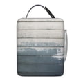thumbnail image 6 of Wood Grain Insulated Lunch Box Men Reusable Lunch Tote Bag Lightweight Lunchbox Work Travel, 6 of 6