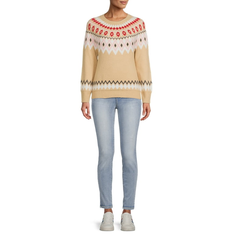 Holiday Time Crewneck Christmas Sweater