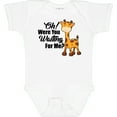 thumbnail image 3 of Inktastic Oh Were You Waiting for Me with Baby Giraffe Boys or Girls Baby Bodysuit, 3 of 5