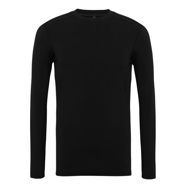 TriDri - Camiseta Interior Deportiva Performance para Hombre (Negro)