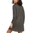thumbnail image 2 of joogoo Dragon Scales Black Women's Long Sleeve Nightgown Sleepwear L, 2 of 8