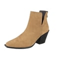 thumbnail image 1 of Botin de Gamuza Para Mujer CASTALIA Almendra 256-63 CASTALIA 256-63, 1 of 2