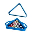 thumbnail image 2 of S SERENABLE Billiard Triangle Ball Rack Beginners Triangle Frame for Home Snooker Indoor Blue, 2 of 9
