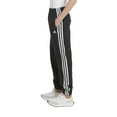 thumbnail image 5 of adidas Essential 3-Stripes Fleece Joggers (Big Kids) (Girls, Black, XL (18-20 Big Kid), One Size), 5 of 5
