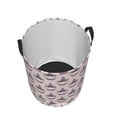 thumbnail image 3 of Goofa Cute Cupcake Printed Circular Hamper,Laundry Basket with Handles,Storage Baskets Foldable,Large Capacity Laundry Hamper-Small, 3 of 8