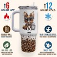 thumbnail image 4 of Personalized Dog Tumbler with Norwegian Lundehund Dog’s Name – Custom Travel Coffee Cup 40oz, Travel Coffee Cup, Gift for Mother's day, Father's day, Christmas Xbewar, 4 of 6