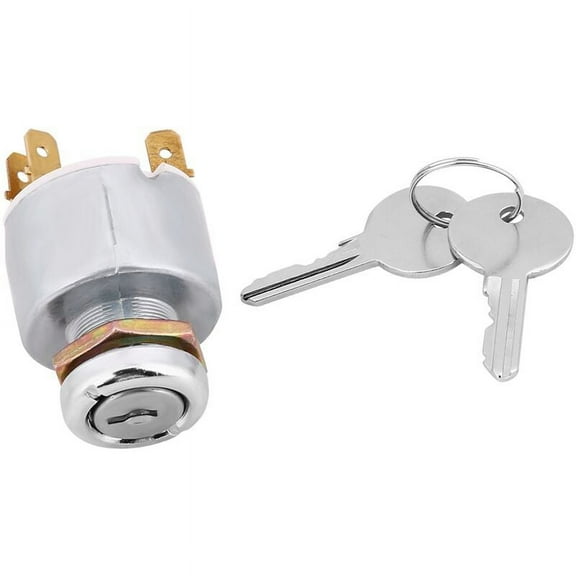 Ignition Key Switch Engine Start Switch 12V 3 Position On Off With Universal Key Ignition Key Ignition Switch