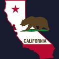 thumbnail image 3 of CafePress - CALI STATE W BEAR Zip Hoodie - Zip Hoodie, Classic Hooded Sweatshirt with Metal Zipper, 3 of 4