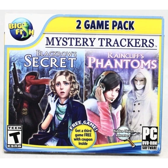 ELARA- Hidden Object Pc Game - Mystery Trackers Blackrow'S Secret Raincliff'S Phantoms