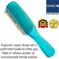 thumbnail image 6 of Gentle Neon 7.75" Nylon Bristle Scalp Sensitive Hair Brush, 6 of 30