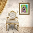 thumbnail image 3 of Dean Russo Collection 26x32 Gold Ornate Wood Framed with Double Matting Museum Art Print Titled - Poodle, 3 of 4