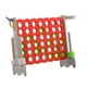 thumbnail image 5 of Juego de cuatro en fila, juego de estrategia clásico, juego de viaje, lanzamiento de anillos, juego de mesa familiar, juego de conexión para Picnic, gris y rojo, 5 of 8