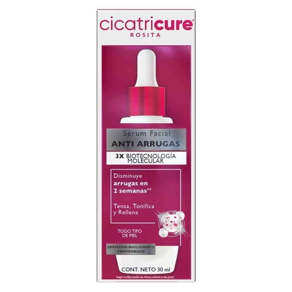 Sérum facial Cicatricure Rosita antiarrugas 30 ml