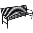 thumbnail image 6 of Witt Outdoor Slatted Metal Bench, 6 of 6