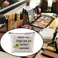 thumbnail image 5 of Zuo Bao Inspirational Turtle Gift Don’t Ever Forget You are Turtley Awesome Makeup Bags Graduation Birthday Gift, 5 of 6