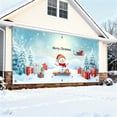 thumbnail image 4 of Adornos navideños, adornos navideños, regalos navideños, decoraciones para fiestas navideñas, pegatinas para puertas de garaje, pancartas navideñas para jardín, telas colgantes, decoración para fiesta, 4 of 6