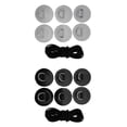thumbnail image 1 of S SERENABLE 12x D-ring Pad Patch & 2x Elastic Bungee Rope for PVC Inflatable Dinghy Raft, 1 of 9