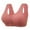 Brown, variant on Womens Front Closure Adjustable Support Seamless Yoga Bra for Movement and Comfortable Sleep Wear