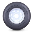 thumbnail image 2 of GREMAX All Steel Trailer Tire Wheel Assembly ST235/85R16 14-Ply G 132/127M w/8 Lug on 6.5" PCD White Spoke Wheel ,SET 2, 2 of 4