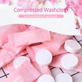 thumbnail image 3 of 10 PCS FTEENPLY Compresse Comprimée Jetable Débarbouillette Mini Portable Coton Serviette de Voyage, 3 of 7