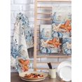 thumbnail image 2 of Blue Coastal Kitchen Dish Towels for Drying Dishes Set of 3, Summer Beach Starfish Weeping Eucalyptus Vintage Waffle Weave Microfiber Hand Tea Bathroom Towels Quick Dry & Absorbent Towel 15.7x23.6, 2 of 7