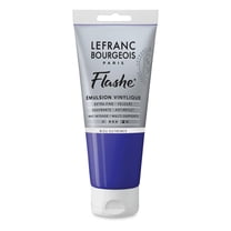 Lefranc & Bourgeois Flashe Vinyl Paint - Ultramarine Blue, 80 ml
