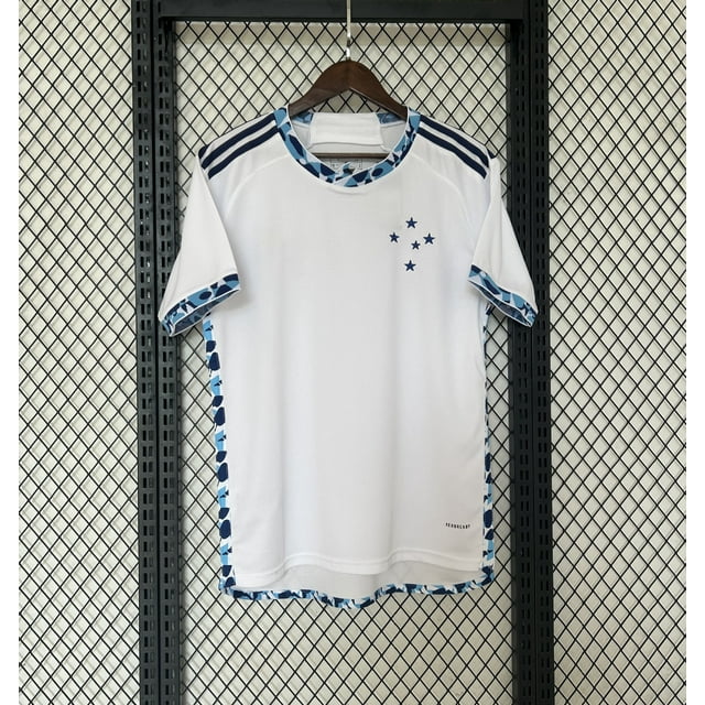 24-25 Cruzeiro Away. Football Classic Jersey