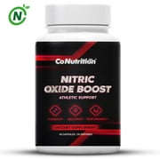 CoNutrition Nitric Oxide Supplement Energy Pills Pre Workout for Men Women 60 Count