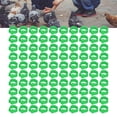 thumbnail image 4 of Pigeons Leg Rings, Poultry Leg Ring Reusable Easy Lightweight  For Pigeons Identification And Marking Green, 4 of 8