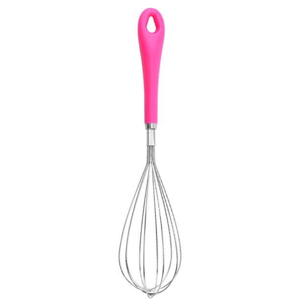 Bearachild Batidor de huevos semiautomático sólido, batidor de leche y huevos, batidor de mano Manual, agitador de huevos giratorio, accesorios de cocina, Cocina y Comedor Rosado Bearachild HA003316-01