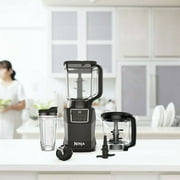 Ninja Kitchen System with Auto IQ Boost and 7-Speed Blender: Food Processor, 72 oz Capacity, Stainless Steel Blades