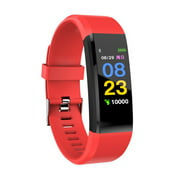 Health Bracelet Heart Rate/Blood Pressure/Pedometer Smart Band Fitness Tracker Wristband honor Mi Band 3 fit bit Smart Watch Men Red