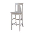 thumbnail image 1 of International Concepts S09-103 San Remo Barheight Stool - Washed Gray Taupe, 1 of 1