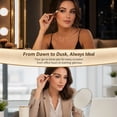 thumbnail image 6 of Waterproof 4‑Tip Microblading Eyebrow Pen, Long‑Lasting Smudge‑Proof Natural Hair‑Like Brow Makeup for Busy Women.( Brown 1Pcs), 6 of 7