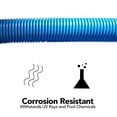 thumbnail image 4 of Puri Tech Pool Cleaner Vac Hose Kreepy Krauly Barracuda 1.5 in x 48ft Blue 3 Pack, 4 of 5