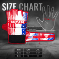 thumbnail image 5 of WYOX MMA Gloves, Fingerless Grappling Gloves with Padding & Wrist Support, Durable Muay Thai Training Gloves, 5 of 9